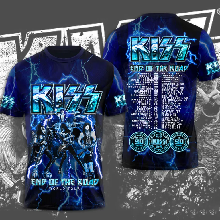 Kiss Band 3D Apparels-ck 1601