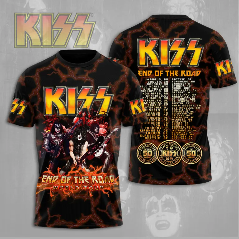 Kiss Band 3D Apparels-ck 1603