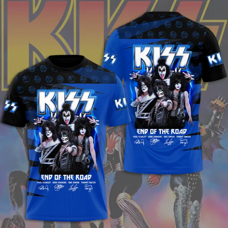 Kiss Band 3D Apparels-ck 1604