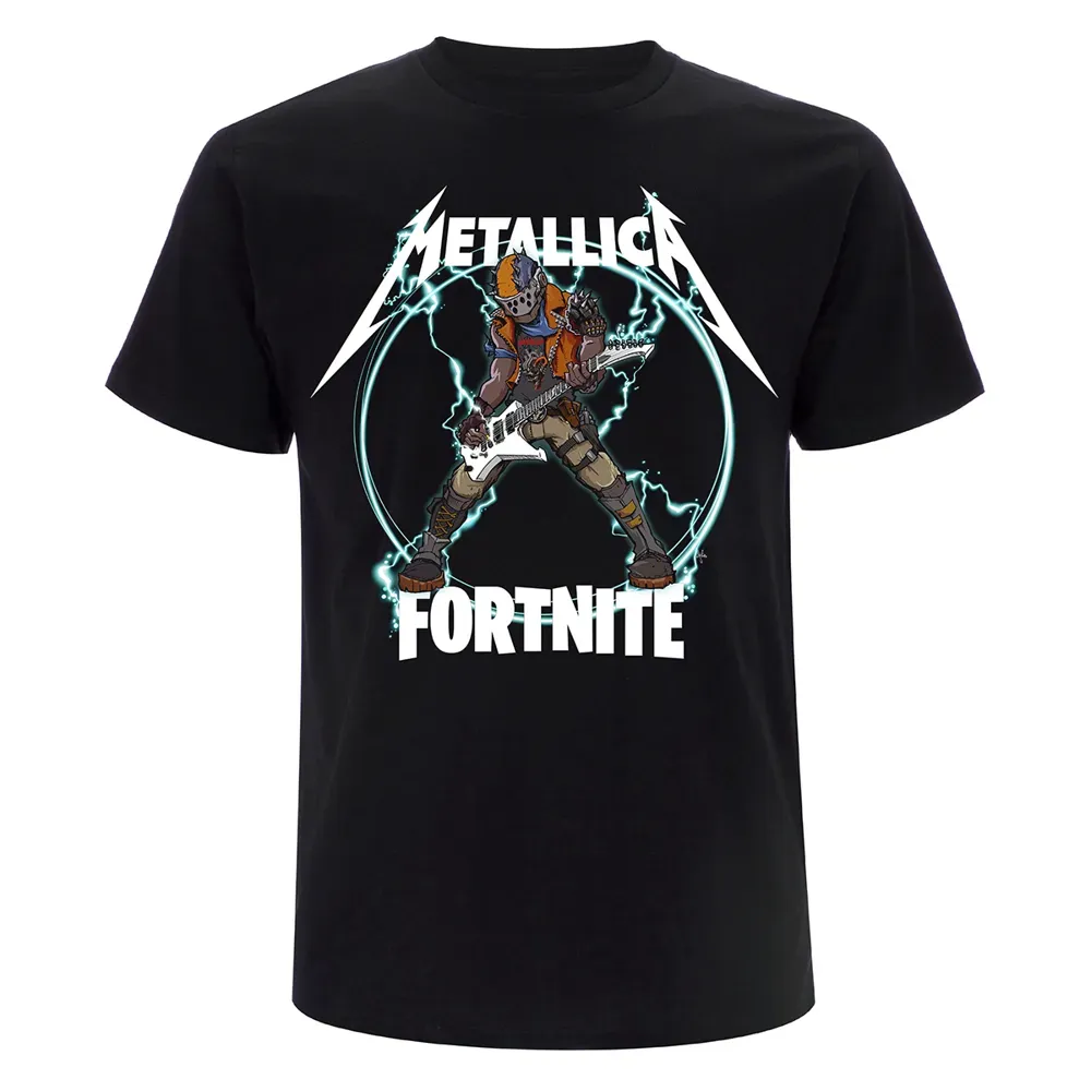 Fortnite x Metallica Rust Merch Collaboration M72 Met Store Limited T-Shirt 002