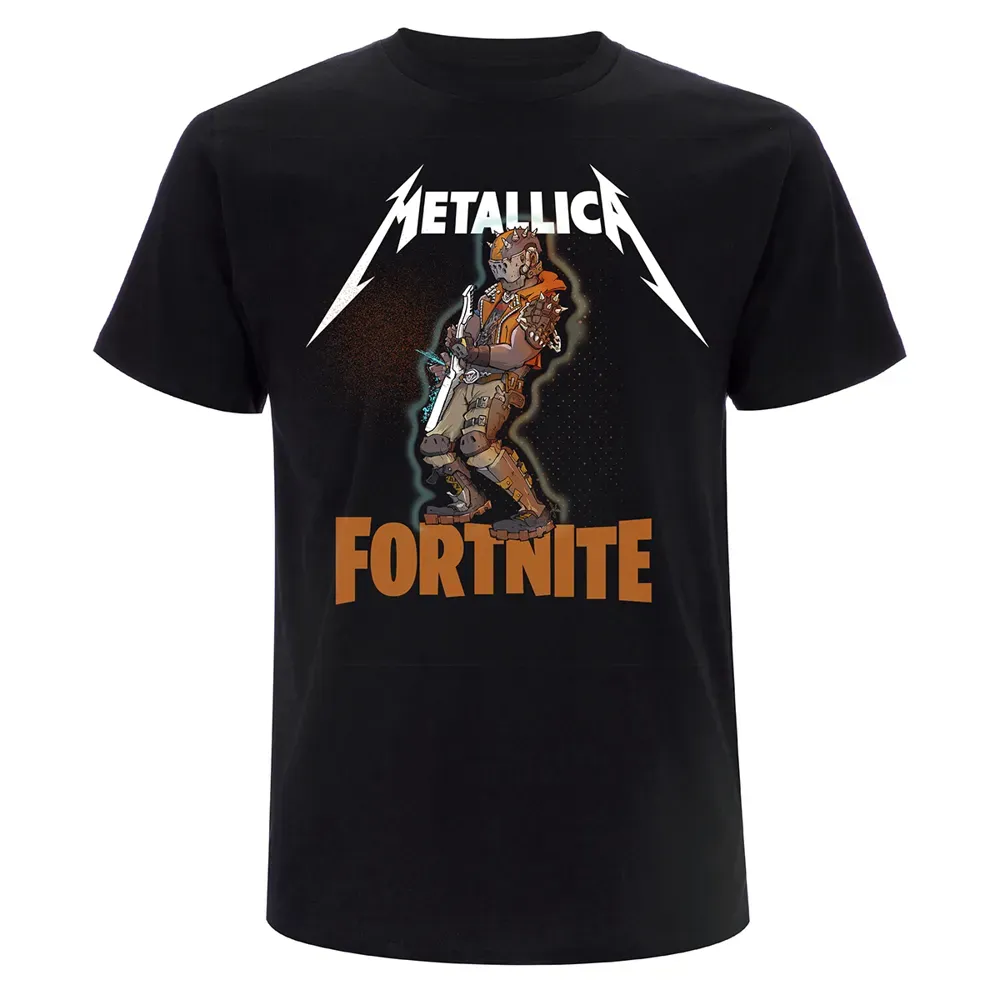 Fortnite x Metallica Rust Merch Collaboration M72 Met Store Limited T-Shirt 003